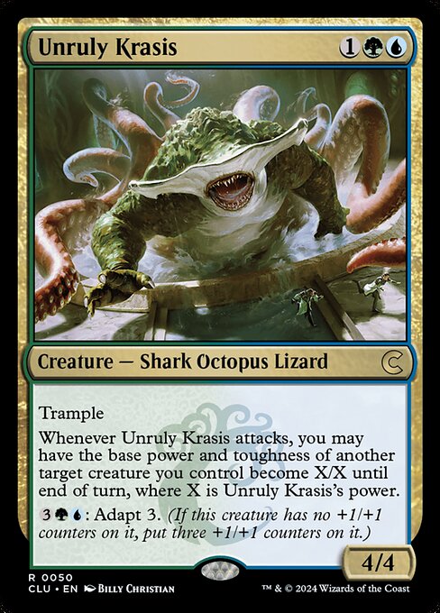 Unruly Krasis - Ravnica: Clue Edition Magic card