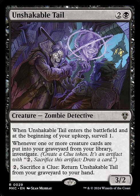 Unshakable Tail - Murders at Karlov Manor Commander Magic card