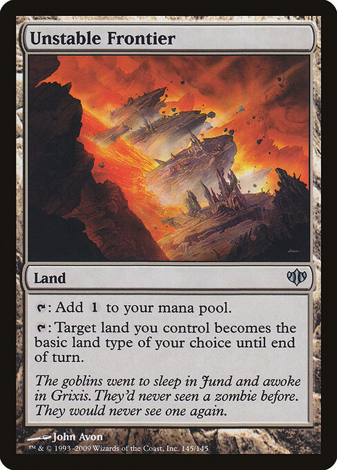 Unstable Frontier - Conflux Magic card