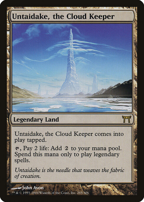 Untaidake, the Cloud Keeper - Champions of Kamigawa Magic card