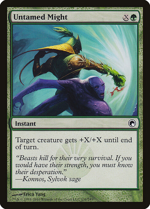 Untamed Might - Scars of Mirrodin Magic card