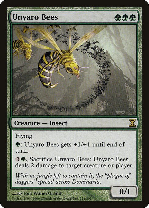 Unyaro Bees - Time Spiral Magic card