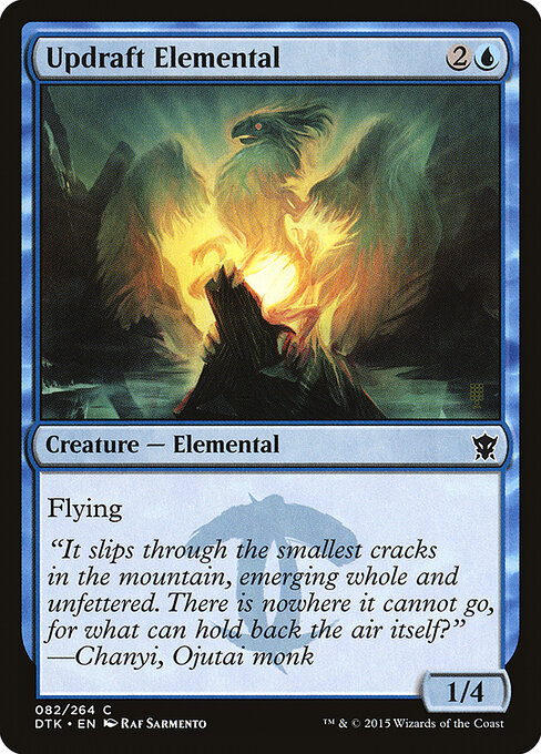 Updraft Elemental - Dragons of Tarkir Magic card