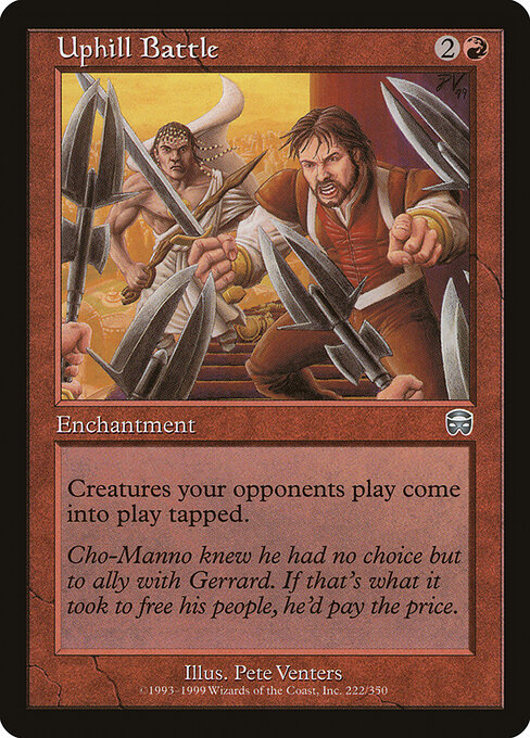 Uphill Battle - Mercadian Masques Magic card