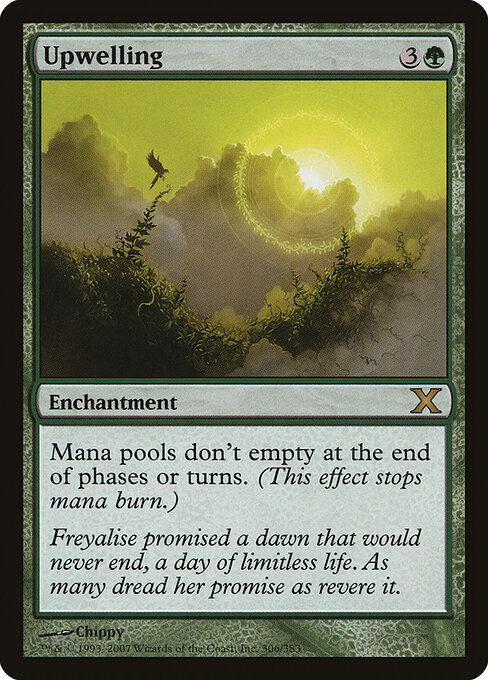 Upwelling - Tenth Edition Magic card