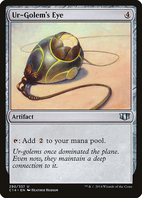 Ur-Golem's Eye - Commander 2014 Magic card