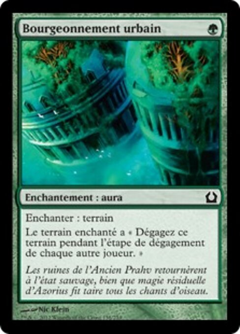 Bourgeonnement urbain (Urban Burgeoning) - Return to Ravnica (#138) - Illustrated by Nic Klein - Magic: The Gathering Card