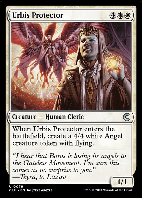 Urbis Protector - Ravnica: Clue Edition Magic card