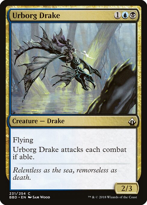 Urborg Drake - Battlebond Magic card