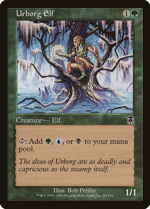 Urborg Elf - Apocalypse Magic card
