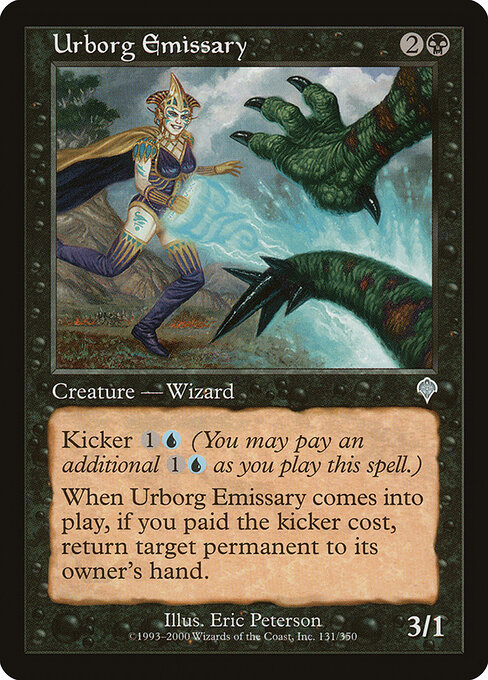 Urborg Emissary - Invasion Magic card