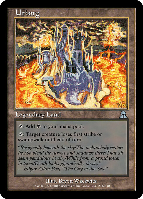 Urborg - Masters Edition III Magic card
