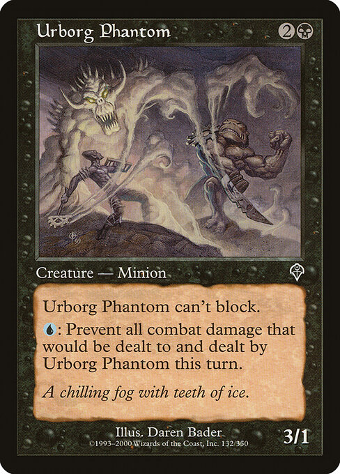 Urborg Phantom - Invasion Magic card