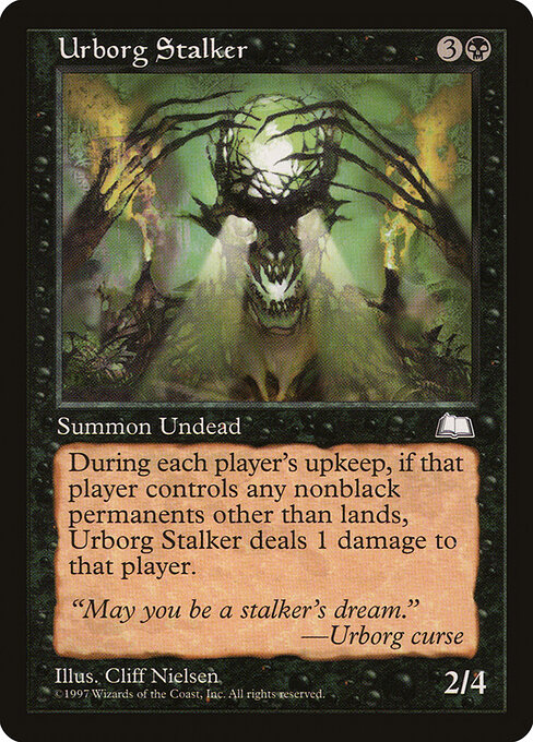 Urborg Stalker - Weatherlight Magic card