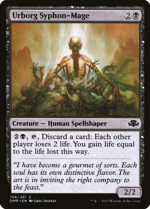 Urborg Syphon-Mage - Dominaria Remastered Magic card