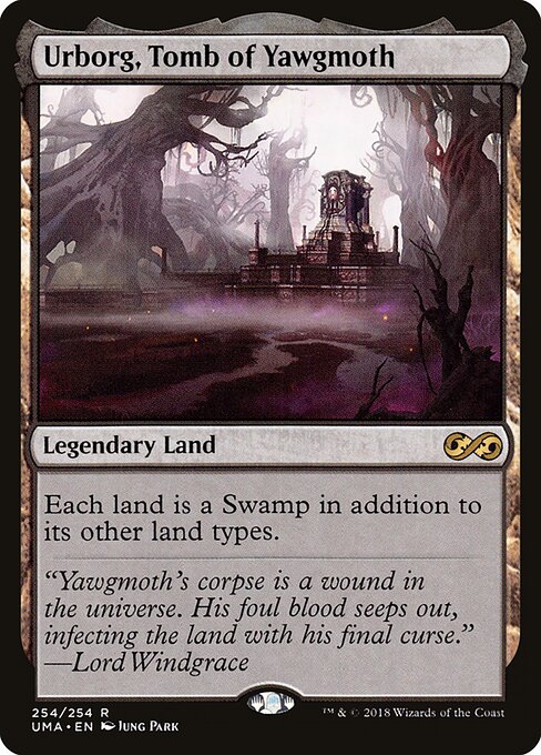 Urborg, Grab von Yawgmoth (Urborg, Tomb of Yawgmoth) - Magic 2015 (#248) - Illustrated by John Avon - Magic: The Gathering Card
