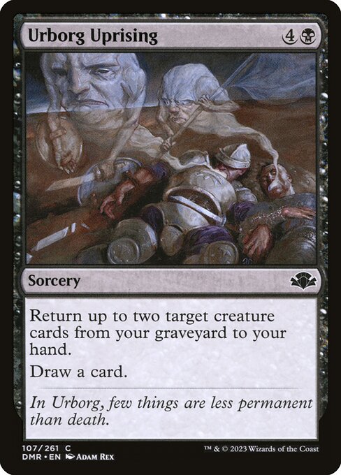 Urborg Uprising - Dominaria Remastered (#107) - Illustrated by Adam Rex - Magic: The Gathering Card