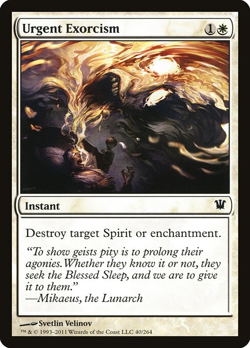 Urgent Exorcism - Innistrad Magic card