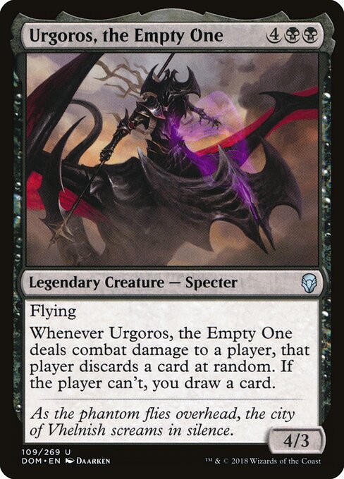 Urgoros, the Empty One - Dominaria (#109) - Illustrated by Daarken - Magic: The Gathering Card