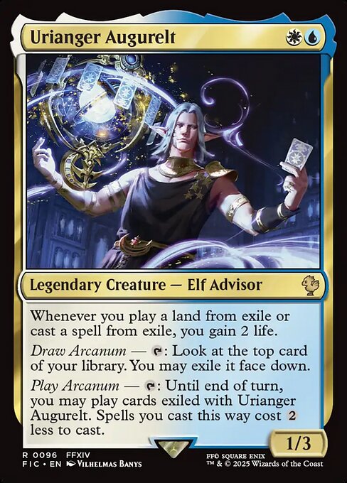 Urianger Augurelt - Final Fantasy Commander Magic card