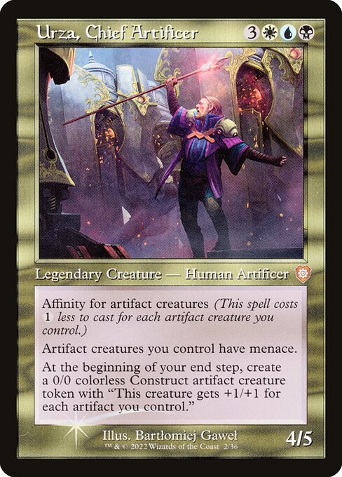Urza, Chief Artificer - The Brothers' War Commander Magic card