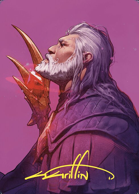 Urza, Lord High Artificer // Urza, Lord High Artificer - Commander Masters Art Series (#53) - Illustrated by Grant Griffin - Magic: The Gathering Card