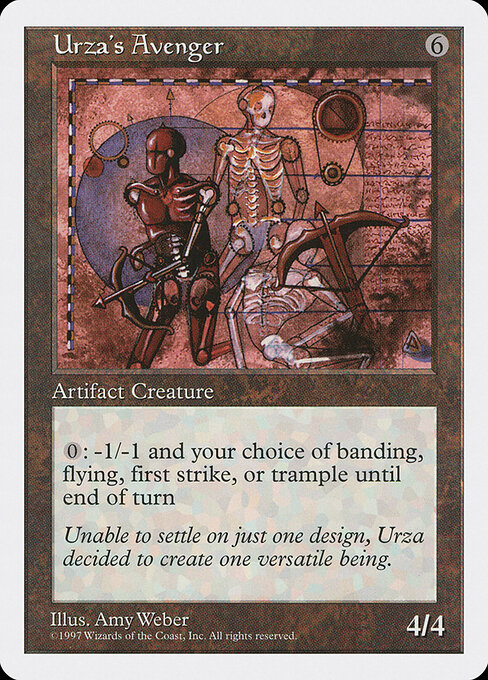Urza's Avenger - Fifth Edition (#405) - Illustrated by Amy Weber - Magic: The Gathering Card