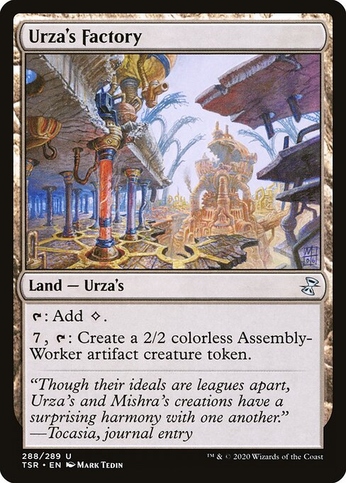 Urza's Factory - Time Spiral Remastered (#288) - Illustrated by Mark Tedin - Magic: The Gathering Card