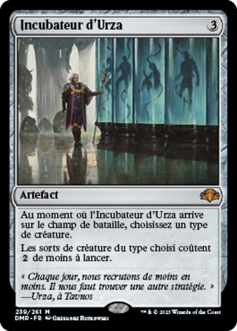 ウルザの保育器 (Urza's Incubator) - Dominaria Remastered (#239) - Illustrated by Grzegorz Rutkowski - Magic: The Gathering Card