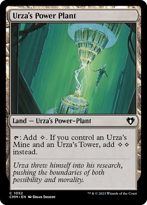 Urza's Power Plant - Commander Masters Magic card