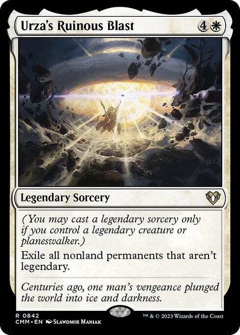 Urza's Ruinous Blast - Commander Masters Magic card