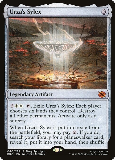 Urza's Sylex - The Brothers' War Magic card