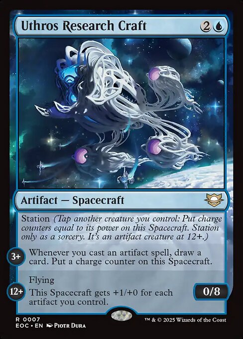 Uthros Research Craft - Edge of Eternities Commander Magic card