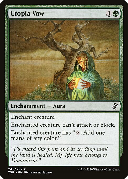 Utopia Vow - Time Spiral Remastered Magic card