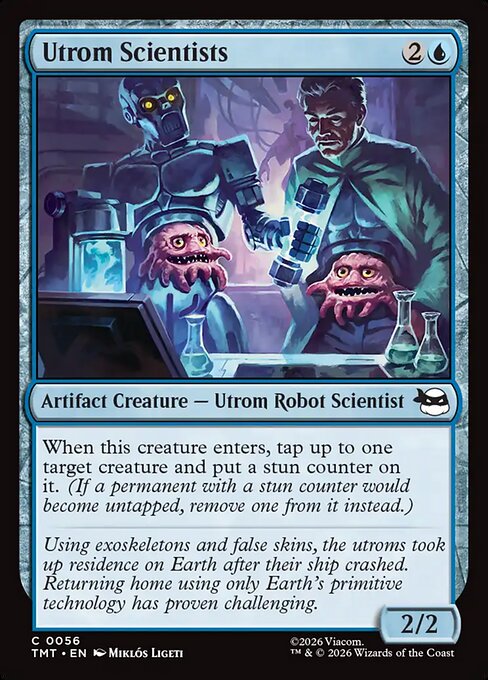 Utrom Scientists - Teenage Mutant Ninja Turtles Magic card
