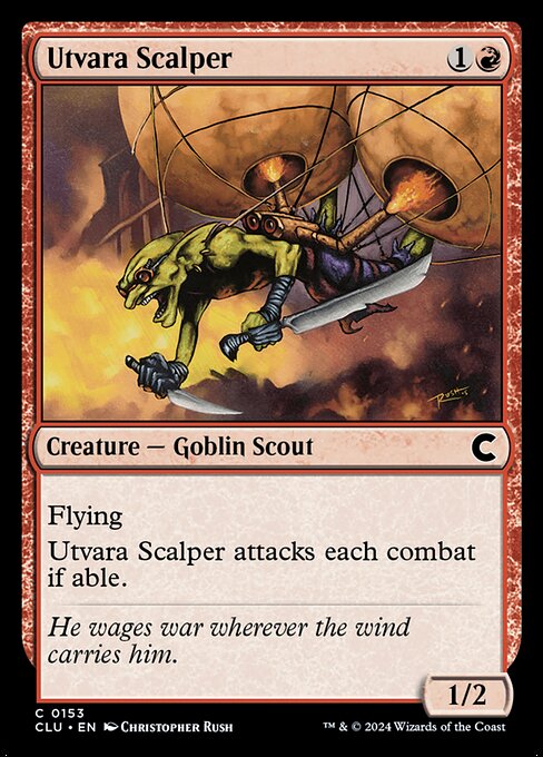 Utvara Scalper - Ravnica: Clue Edition Magic card