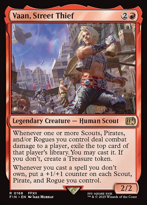 Vaan, Street Thief - Final Fantasy Magic card