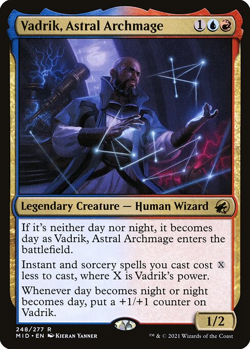 Vadrik, Astral Archmage - Innistrad: Midnight Hunt Magic card
