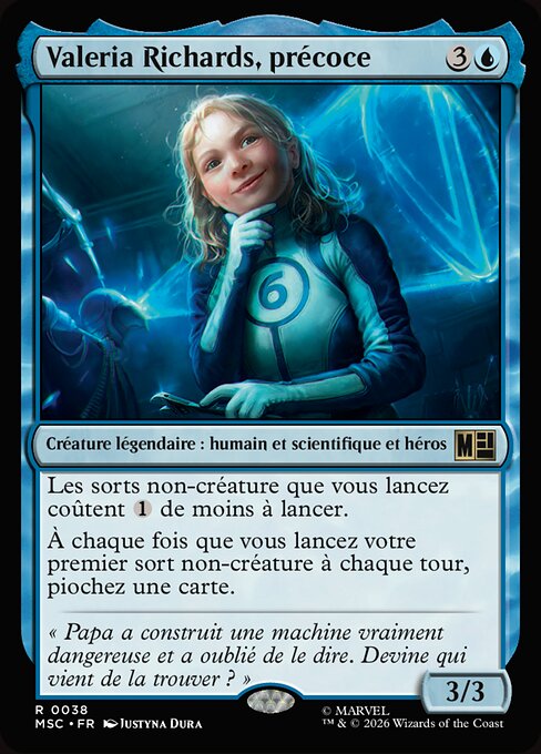 Valeria Richards, Precocious