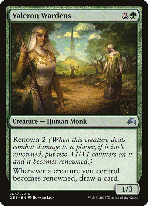 Valeron Wardens - Magic Origins Magic card