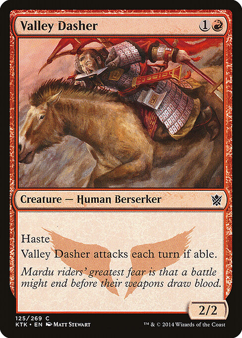 Valley Dasher - Khans of Tarkir Magic card