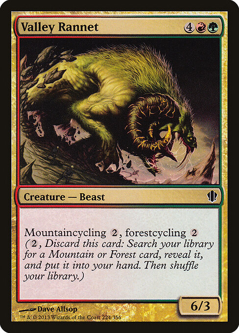 Valley Rannet - Commander 2013 Magic card