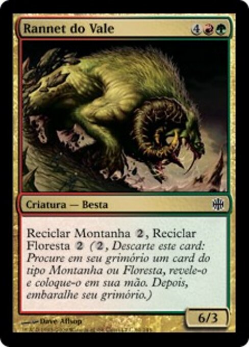 Rannet del valle (Valley Rannet) - Commander 2011 (#232) - Illustrated by Dave Allsop - Magic: The Gathering Card