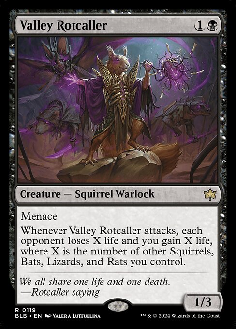 Valley Rotcaller - Bloomburrow Magic card