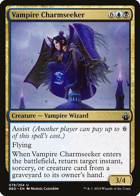 Vampire Charmseeker art by Manuel Castañón