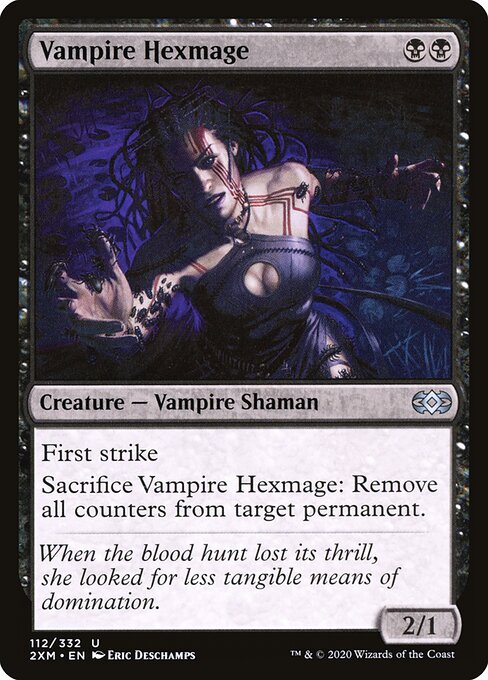 Vampire Hexmage - Double Masters Magic card