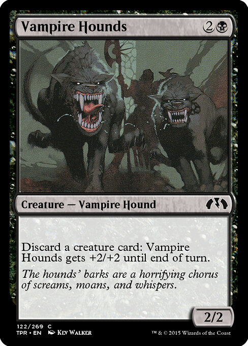 Vampire Hounds - Tempest Remastered Magic card