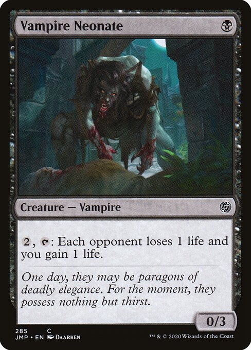 Vampire Neonate - Jumpstart Magic card