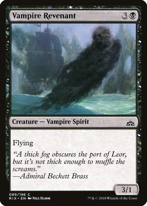 Vampire Revenant - Rivals of Ixalan Magic card