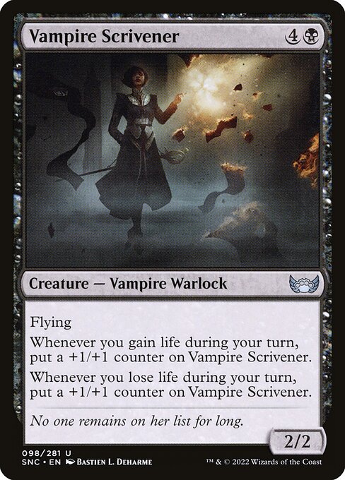 Vampire Scrivener - Streets of New Capenna Magic card